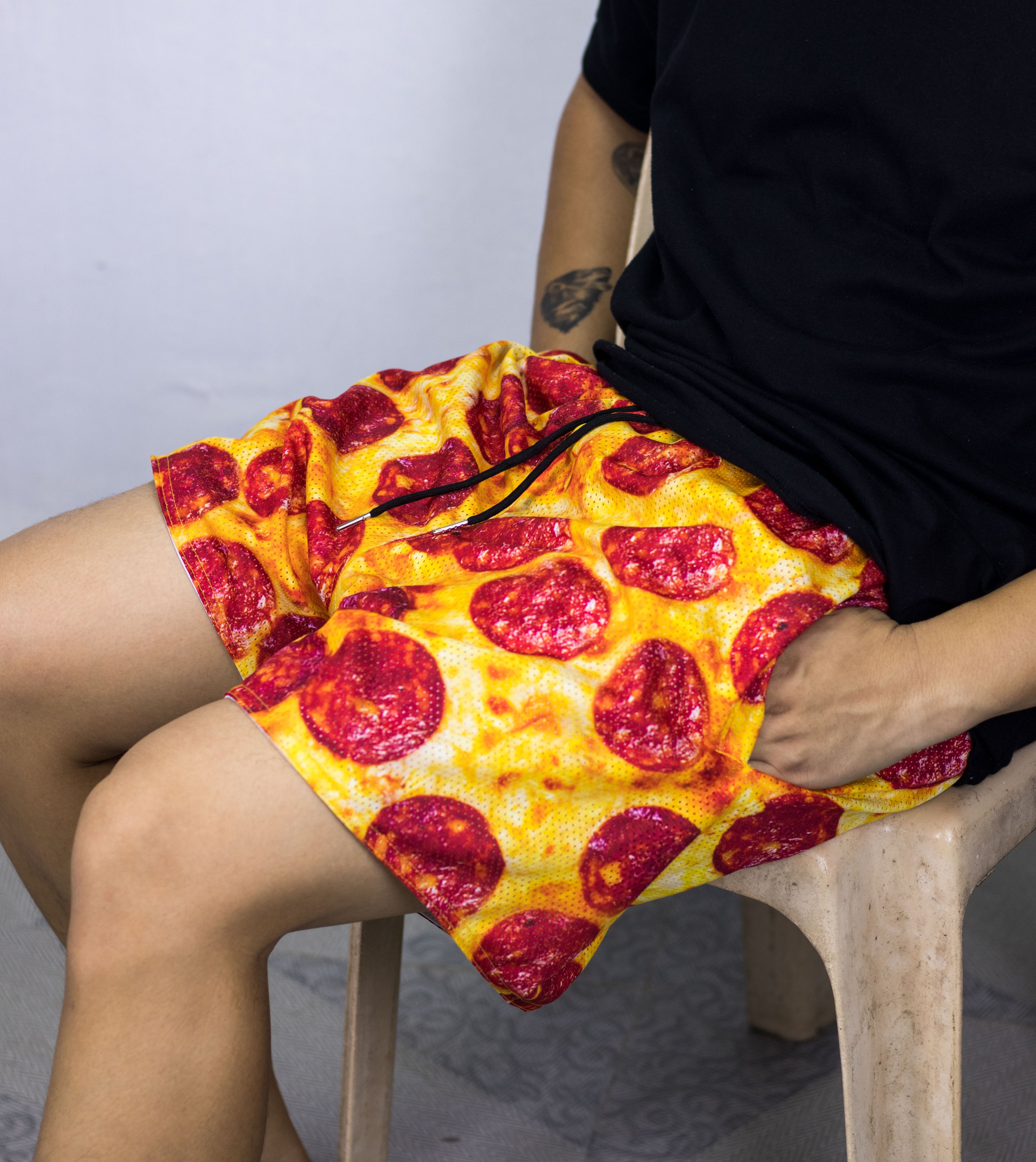 Food Cravings Mesh Shorts