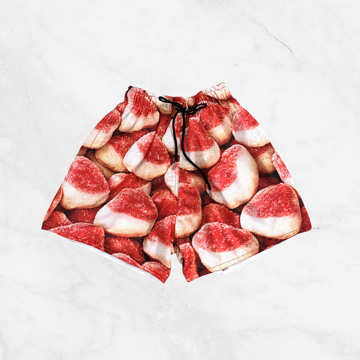 Food Cravings Mesh Shorts