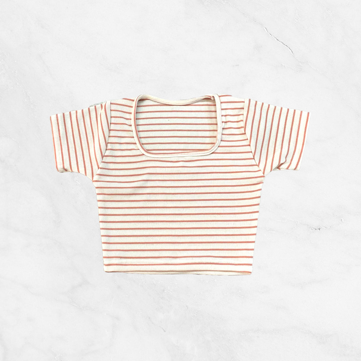 Square Neck Korean Croptop