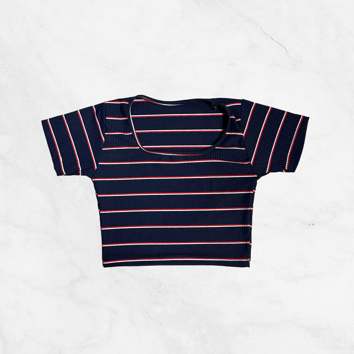 Square Neck Korean Croptop