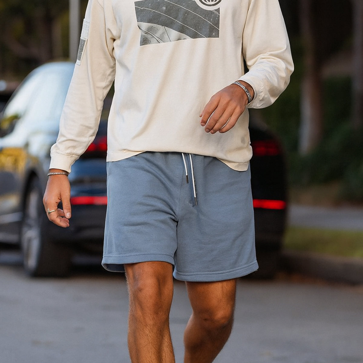 Terry Cotton Sweatshorts