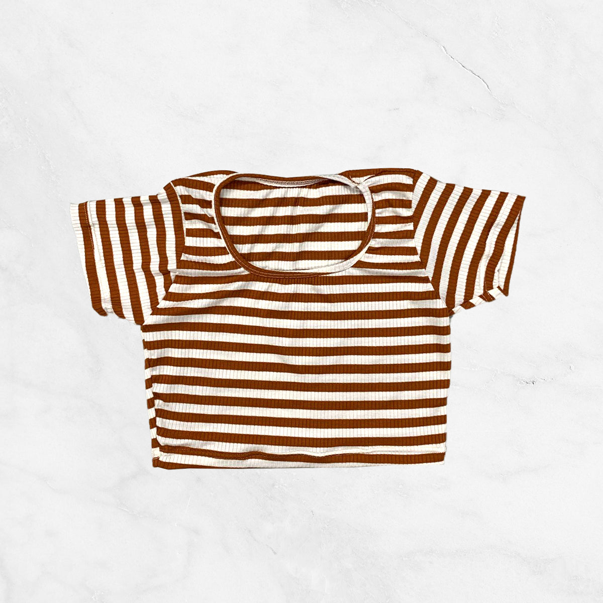 Square Neck Korean Croptop