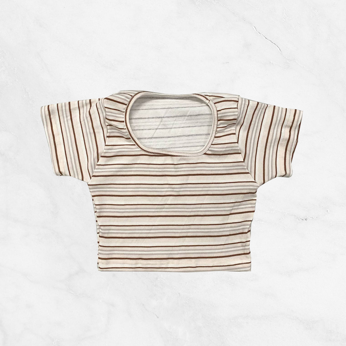 Square Neck Korean Croptop