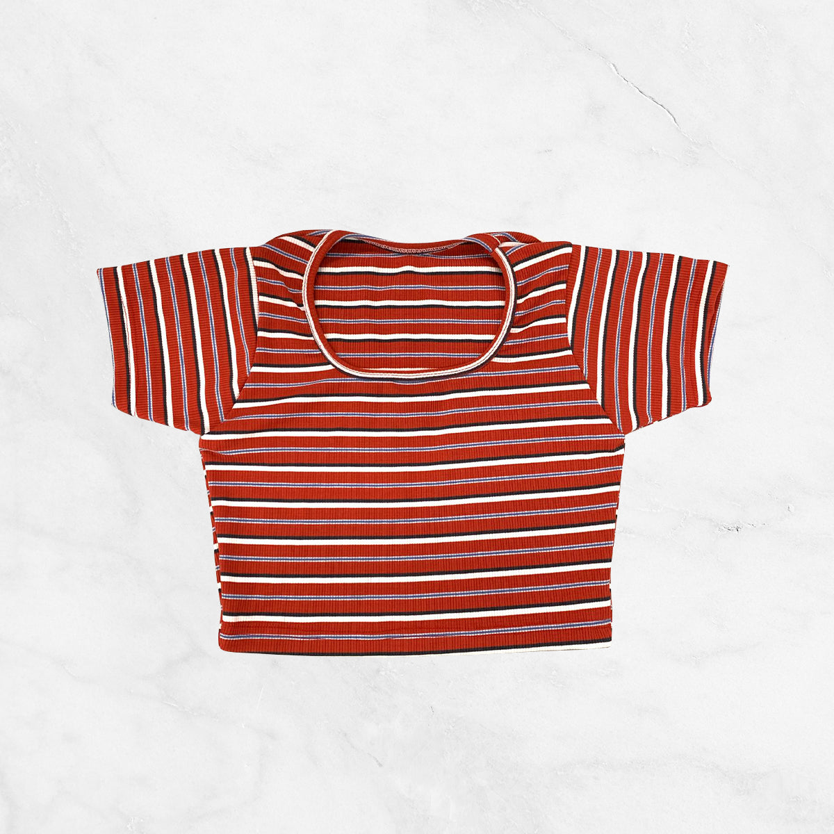 Square Neck Korean Croptop