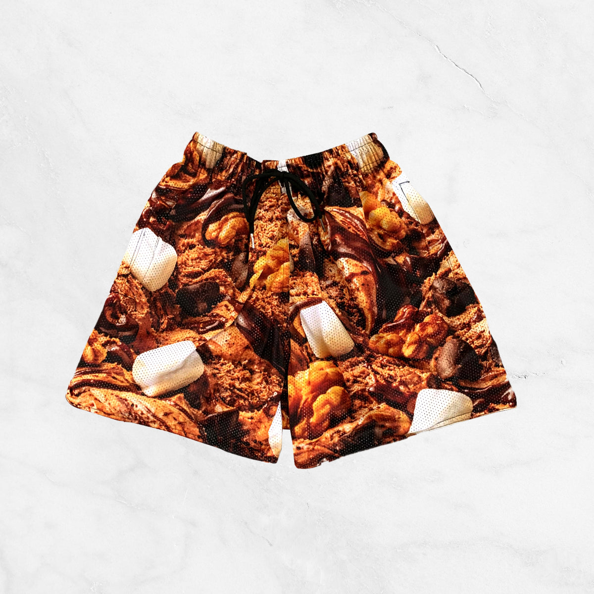 Food Cravings Mesh Shorts