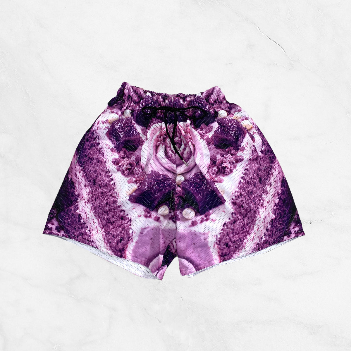 Food Cravings Mesh Shorts