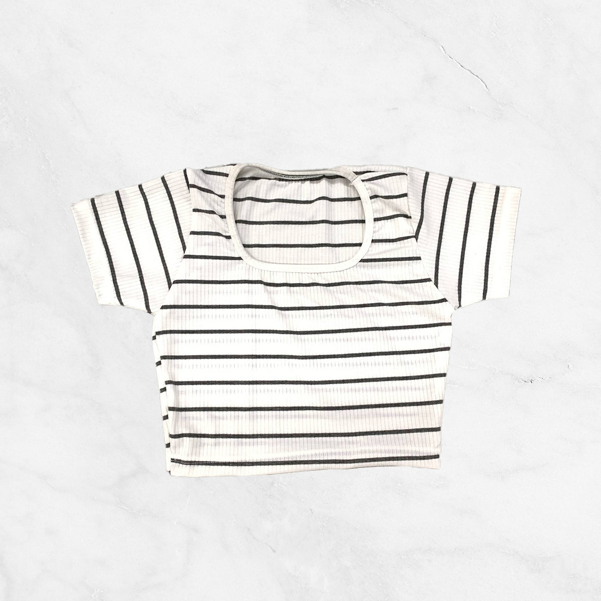 Square Neck Korean Croptop