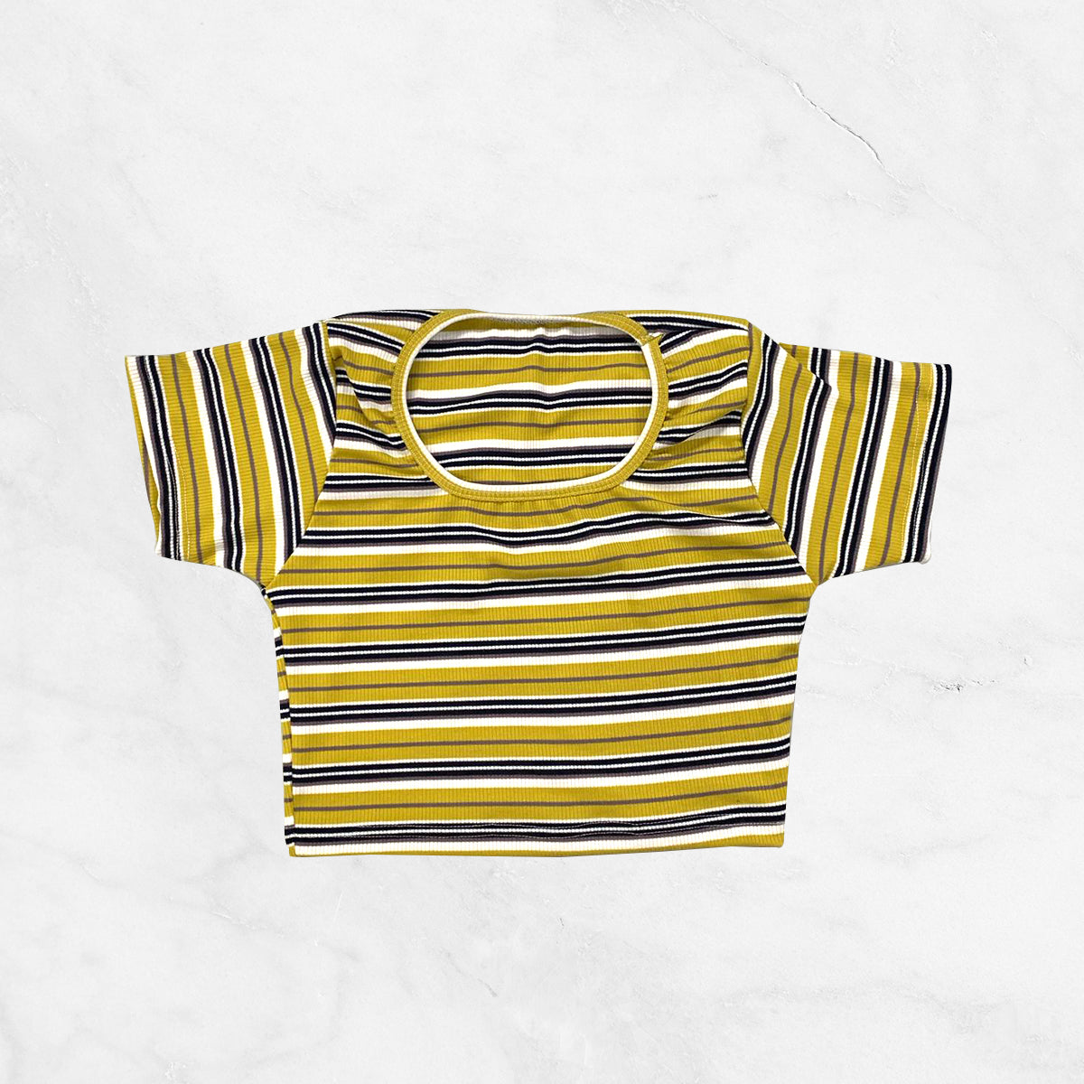 Square Neck Korean Croptop